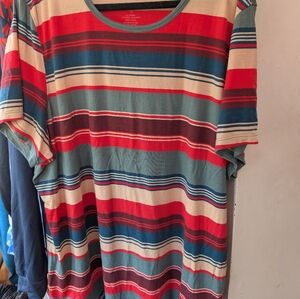 SALE EUC WoolX Liza Striped Multicolor Shirt
